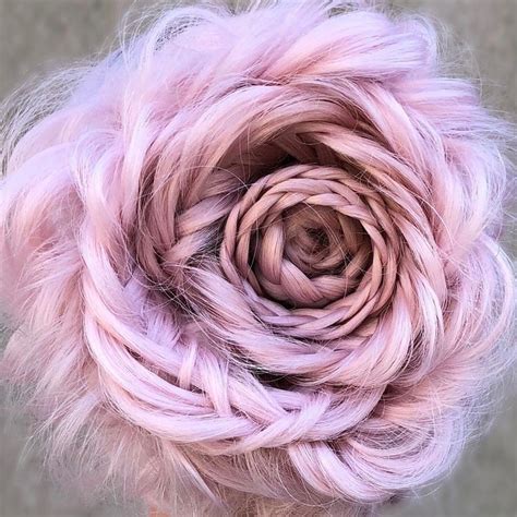 painted rose haircut.